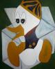38 - 40x50, acryl på lærred