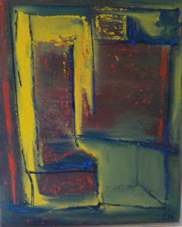 30 - 50x60, acryl på lærred